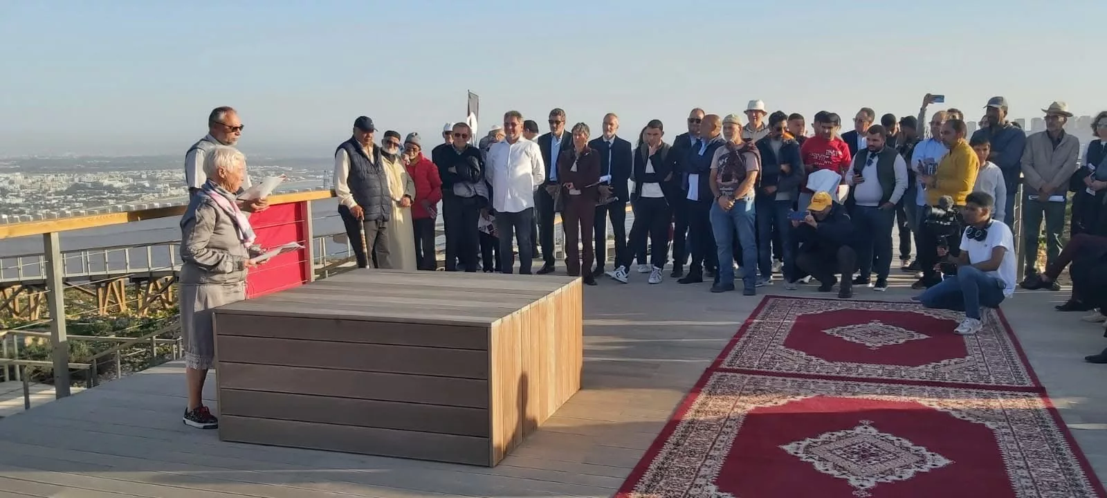 Commémoration à Agadir Oufella du 64ème anniversaire du tremblement de terre d’Agadir.