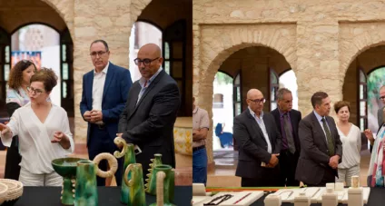 Présentation de la collection de nouveaux designs d’artisanat, des designers Mme Khadija Kabbaj et Mme Amina Agueznay