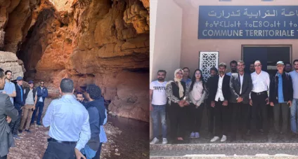 Visites de terrain de la grotte Assif Nlhed et du centre Imouzzer