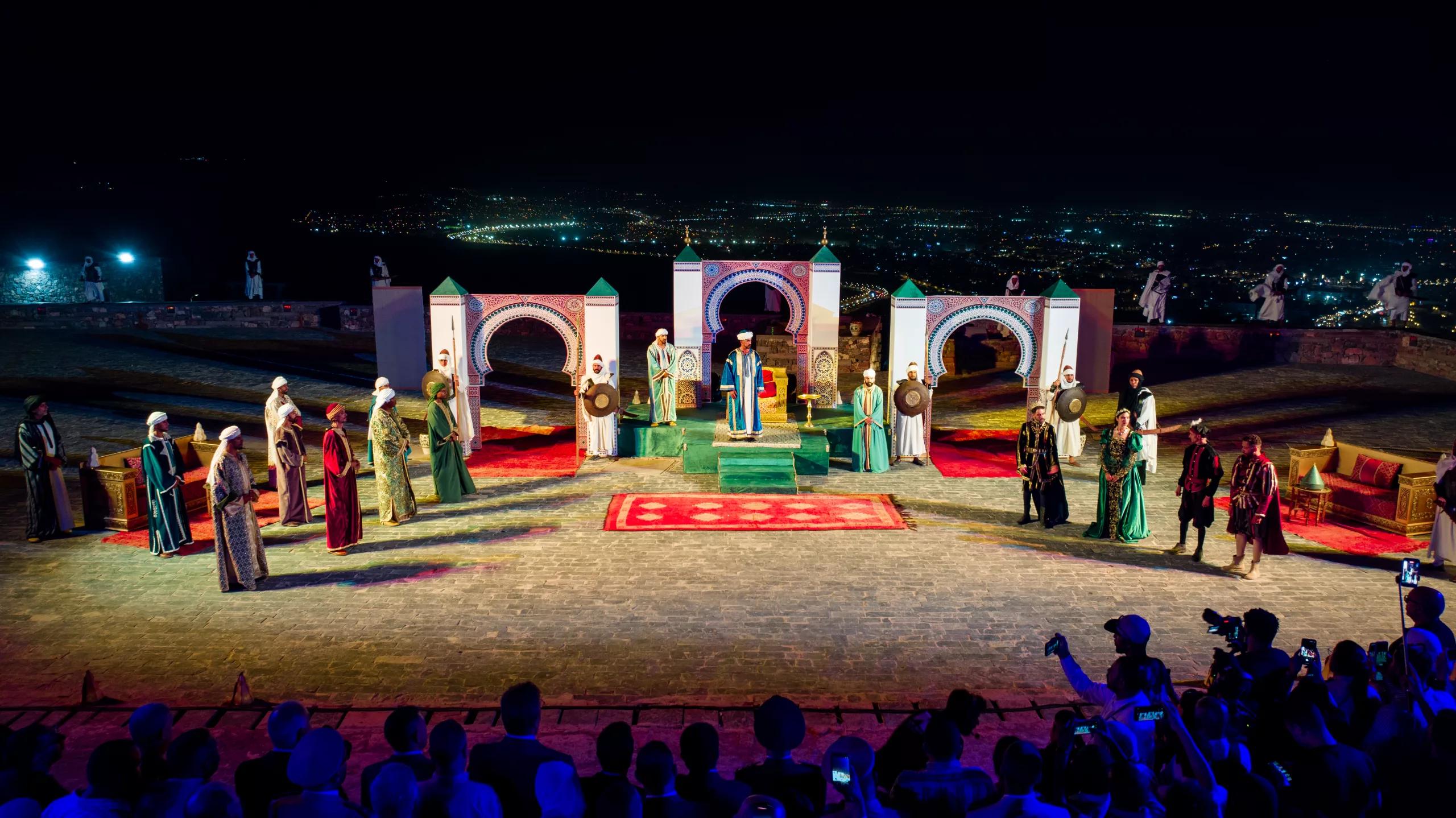 3ème édition de Nostalgia : l’histoire en spectacles à la Kasbah d’Agadir Oufella  Actions de groupe